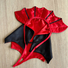 Pet Cape Halloween Cat Dog Adjustable Cloth Bat cape red Free size