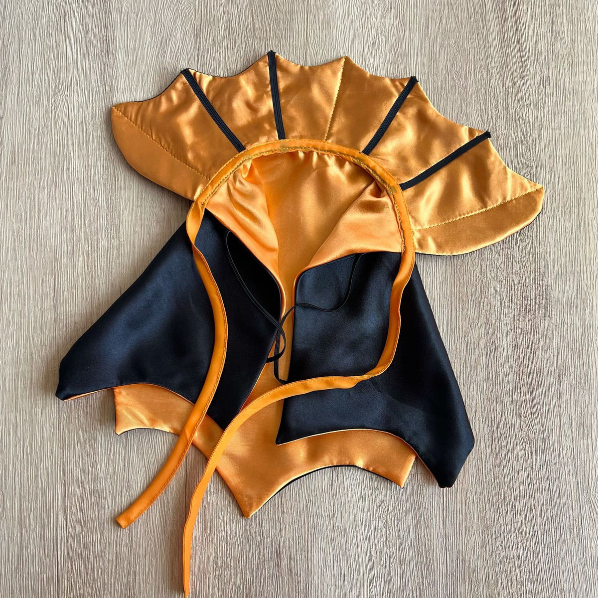 Pet Cape Halloween Cat Dog Adjustable Cloth Bat cape yellow Free size