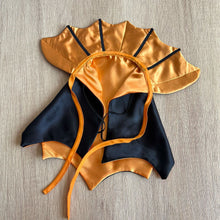 Pet Cape Halloween Cat Dog Adjustable Cloth Bat cape yellow Free size