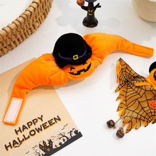 Halloween Dog Cat Pumpkin Hat Costume Black + Orange Pumpkin Hat M (37cm L x 9cm W x 9cm H)