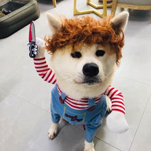Pet Halloween Costume Small Dog Cat 397 Pumpkin Cotton-filled M (Chest 50-60cm)