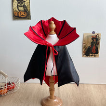 AMOOR Pet Halloween Costume Dog Cape Red One Size