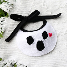 Pet Bandana Dog Cat Halloween Pumpkin Cartoon White Phantom Bib M (for pets up to 15 lbs)