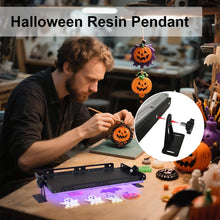High-Efficiency 96 LED UV Curing Light for Resin and Epoxy Crafting – USB-Powered Desktop Lamp for DIY Jewelry, Halloween Ornaments, and Quick-Dry UV Glue Projects with Adjustable Stand (96LEDS)