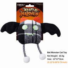 Delight your feline friend this spooky season with our Halloween-themed catnip toys, featuring plush skeletons, mummies, and pumpkins that awaken your cat’s playful instincts for hours of self-amusing fun. (Plaid Twin Mice Set)