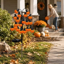 Bring Eerie Charm to Your Outdoor Space with Solar-Powered Halloween Stake Lights – Pumpkin, Skull, Spider & Pirate Motifs, 20 LED, Auto On/Off, Perfect for Garden Paths (Pirate Captain, 1PCS)