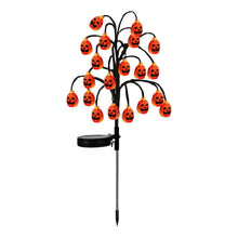 Bring Eerie Charm to Your Outdoor Space with Solar-Powered Halloween Stake Lights – Pumpkin, Skull, Spider & Pirate Motifs, 20 LED, Auto On/Off, Perfect for Garden Paths (Mini Injection Pumpkin, 1PCS)