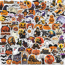 100PCS Non-Repeating Halloween Stickers, Vinyl Waterproof Holiday Stickers | Halloween Goodie Bag Stuffers, Kids and Youth Adult Party Favors Gifts Party Supplies Decorations