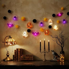 Halloween String Lights for Indoor & Outdoor Party Decorations, Spooky Holiday Ambiance (orange)