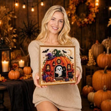 DIY Diamond Art Spells Craft Kit for Beginners, Kids & Adults, Halloween & Fall Wall Decor (Black)