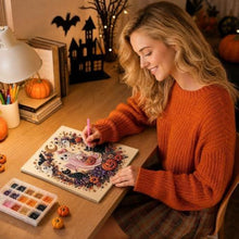 DIY Halloween Ghost Rhinestone Art Kit for Home, Walls, and Seasonal Decor (white)