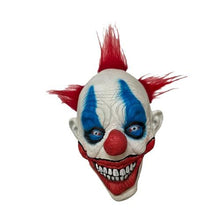 Scary Clown Mask for Halloween Costume Parties, Haunted Houses & Spooky Cosplay Events (White)