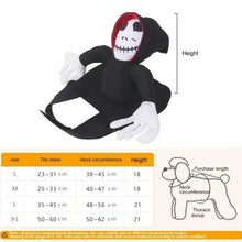 Halloween Dog Costume Pet Accessories Funny Dress Up for Small Medium Dogs - Little Devil Riding-XL