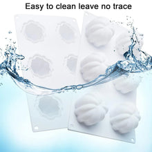 Halloween Silicone Chocolate Cake Mold Pumpkin Mold Baking DIY Handmade Soap