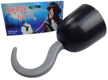 PIRATE HOOK Captain Hand Halloween Fancy Dress Up Costume Swashbuckler