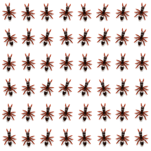 48x MINI FAKE ANTS Trick Halloween Scary Creepy Joke Prank Small Gag Toy Bug