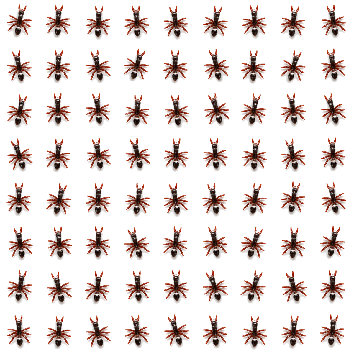 72x MINI FAKE ANTS Trick Halloween Scary Creepy Joke Prank Small Gag Toy Bug