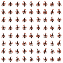 72x MINI FAKE ANTS Trick Halloween Scary Creepy Joke Prank Small Gag Toy Bug
