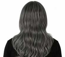 Gothic VAMPIRE WIG Halloween Costume Fancy Dress Long Hair Party Mens Scary