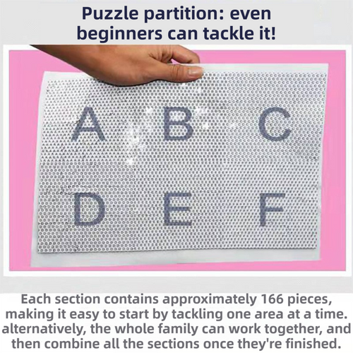 1000-Piece Large Jigsaw Puzzles with 70x50CM Display (Halloween Spooktacular Theme) - 6 LetterAlphabetical Zone Partitioning, Stress-Relief Educational Toy for Teens & Adults