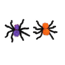 Halloween Spider Hair Clip Set 2 Pack Orange Costume Party Accessory for Dress Up Events