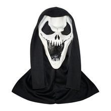 Scream Ghost Face Mask - Halloween Cosplay Latex Hood Mask for Horror Parties, Masquerades and Haunted Houses (Style 10)