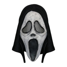 Scream Ghost Face Mask - Halloween Cosplay Latex Hood Mask for Horror Parties, Masquerades and Haunted Houses (Style 6)