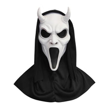 Scream Ghost Face Mask - Halloween Cosplay Latex Hood Mask for Horror Parties, Masquerades and Haunted Houses (Style 9)