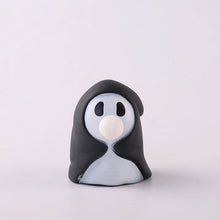Halloween Squeeze Bubble Toy（Ghost）  - PVC Squishy Figures with Pop-Up Bubble, Cute Stress Relief Decor for  Party Favors and Desk Display