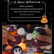 Halloween Squeeze Bubble Toy （Shape） - PVC Squishy Figures with Pop-Up Bubble, Cute Stress Relief Decor for  Party Favors and Desk Display