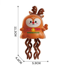 Reindeer-inspired design Wind Up Dancing Toy - Halloween and Christmas ABS Plastic Twist Action Figure - Battery Free Spinning and Walking Motion for Party Favors and Holiday Decor