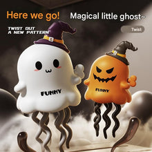 Pumpkin-inspired design Wind Up Dancing Toy - Halloween and Christmas ABS Plastic Twist Action Figure - Battery Free Spinning and Walking Motion for Party Favors and Holiday Decor