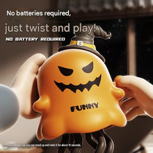 Ghost Character Design Wind Up Dancing Toy - Halloween and Christmas ABS Plastic Twist Action Figure - Battery Free Spinning and Walking Motion for Party Favors and Holiday Decor